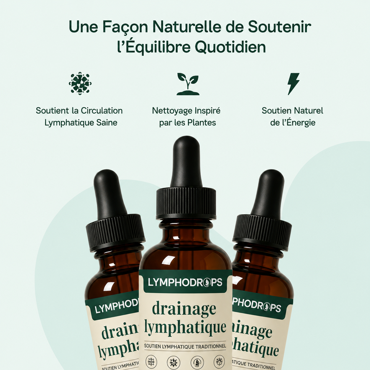 Gouttes lymphatiques Lymphodrops