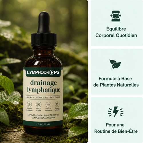 Gouttes lymphatiques Lymphodrops